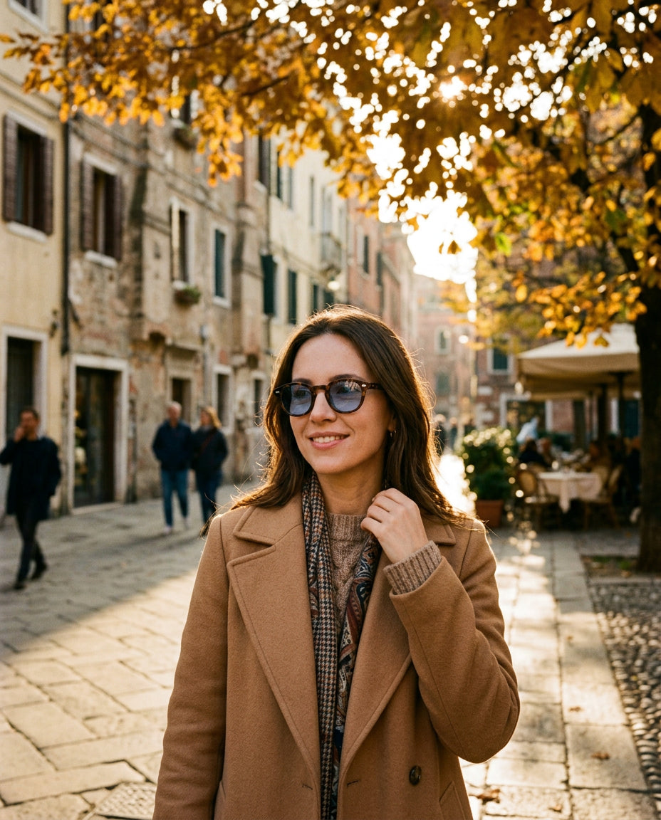 Azzurro en automne